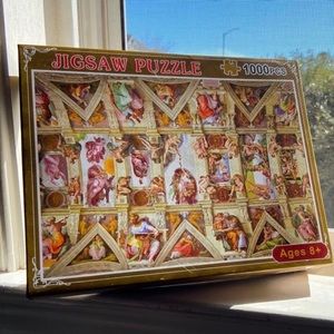 1000 piece Sistine Chapel Puzzle !